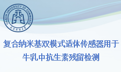 复合纳米基双模式适体传感器用于牛乳中抗生素残留检测